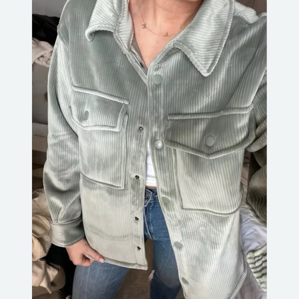 Abercrombie & Fitch Sage Corduroy Jacket